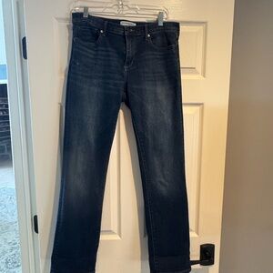 Banana Republic Dark Blue Straight Leg Jeans